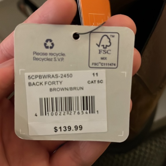 WindRiver Unisex Back Forty Leather Quad Comfort Boots Size 11 - Picture 6 of 6